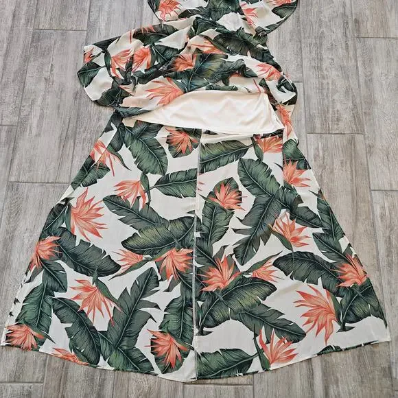 Show Me Your Mumu Hacienda Maxi Dress Womens M Paradise Found Tropical Resort - Picture 8 of 13